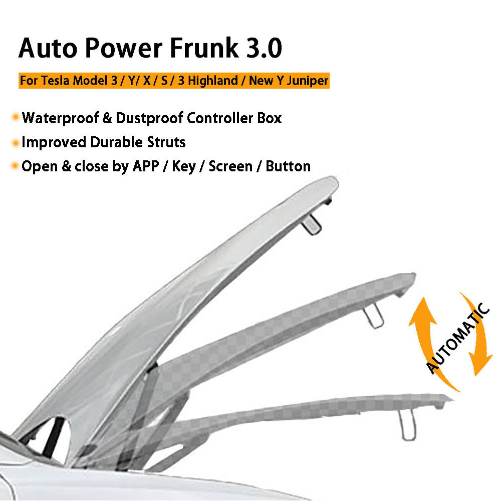 Gen2 Auto Power Frunk for Tesl - Heavy Equipment Lift ulasan dan harga